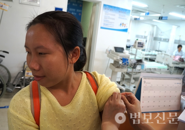 날마다좋은날(이사장 이기흥)은 10월11~13일 서울 서대문구 적십자병원에서 ‘독감예방 캠페인’을 실시했다.