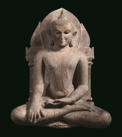 ‘불상’, 바간시대 11세기, 네피도국립박물관 소장.