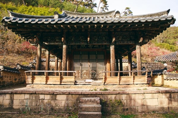 6월25일 보물로 지정 예고된 경상북도 유형문화재 제470호 의성 고운사 연수전. 문화재청 제공.