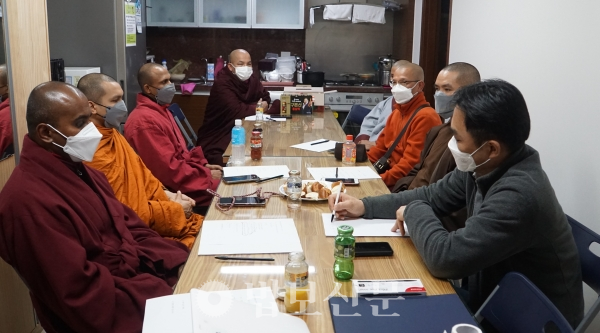 다불련은 3월24일 법보신문사 회의실에서 정기이사회를 열었다.