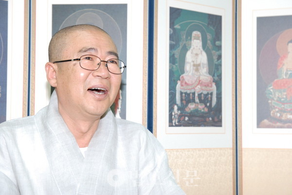 법보신문 고문으로도 활동했던 종광 스님.