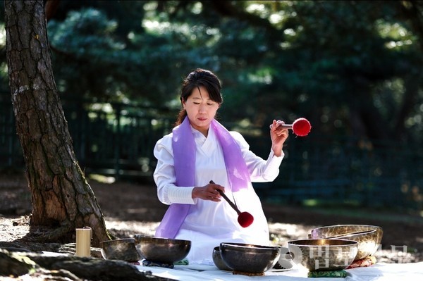 김경숙 싱잉볼 힐링명상지도사.