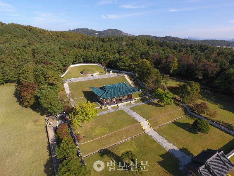 칠백의총 사적 전경. [금산군]