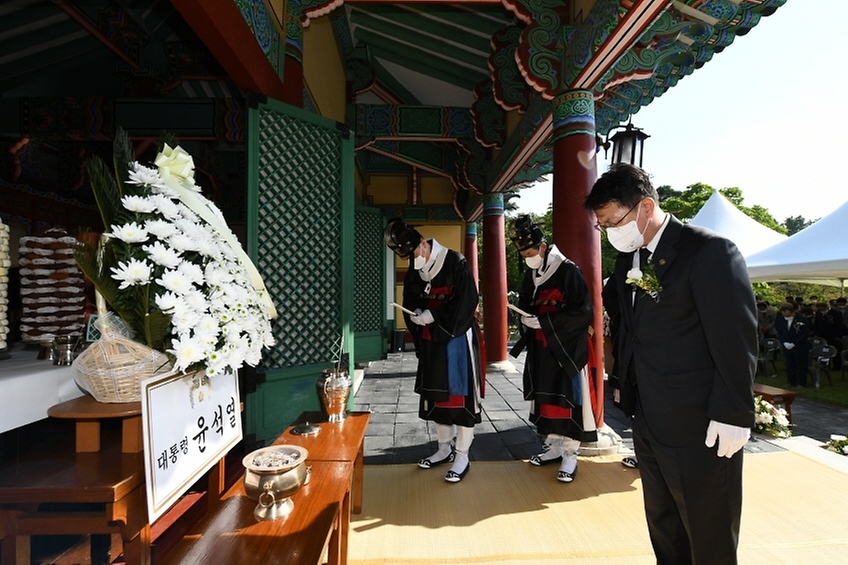 지난해 9월23일 충남 금산군 칠백의총에서 열린 ‘제430주년 칠백의사 순의제향’ 행사. [문화재청]