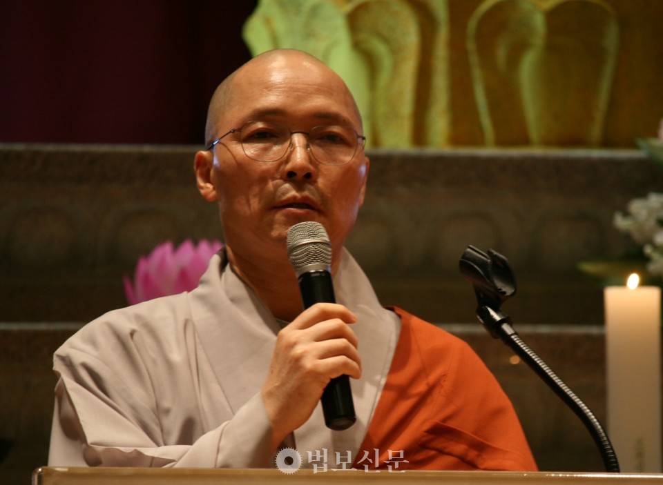 불광사 신임 주지 동명 스님.[불광사]