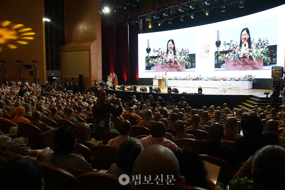 샤론 서 샤카디타 인터내셔널 회장은 “한국의 비구니스님들과 재가여성불자들의 업적에 큰 영감을 받았다"고 소감을 밝혔다.