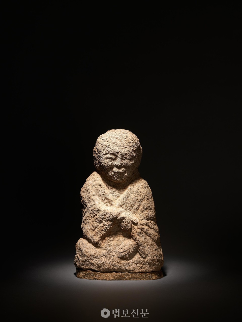 승려형 나한상(국립춘천박물관)
