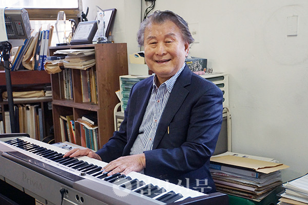 이찬우 작곡가는 “많은 불자들이 언제 어디서나 부처님을 찬탄하는 찬불가를 부르고 들을 수 있으면 좋겠다”고 서원했다.