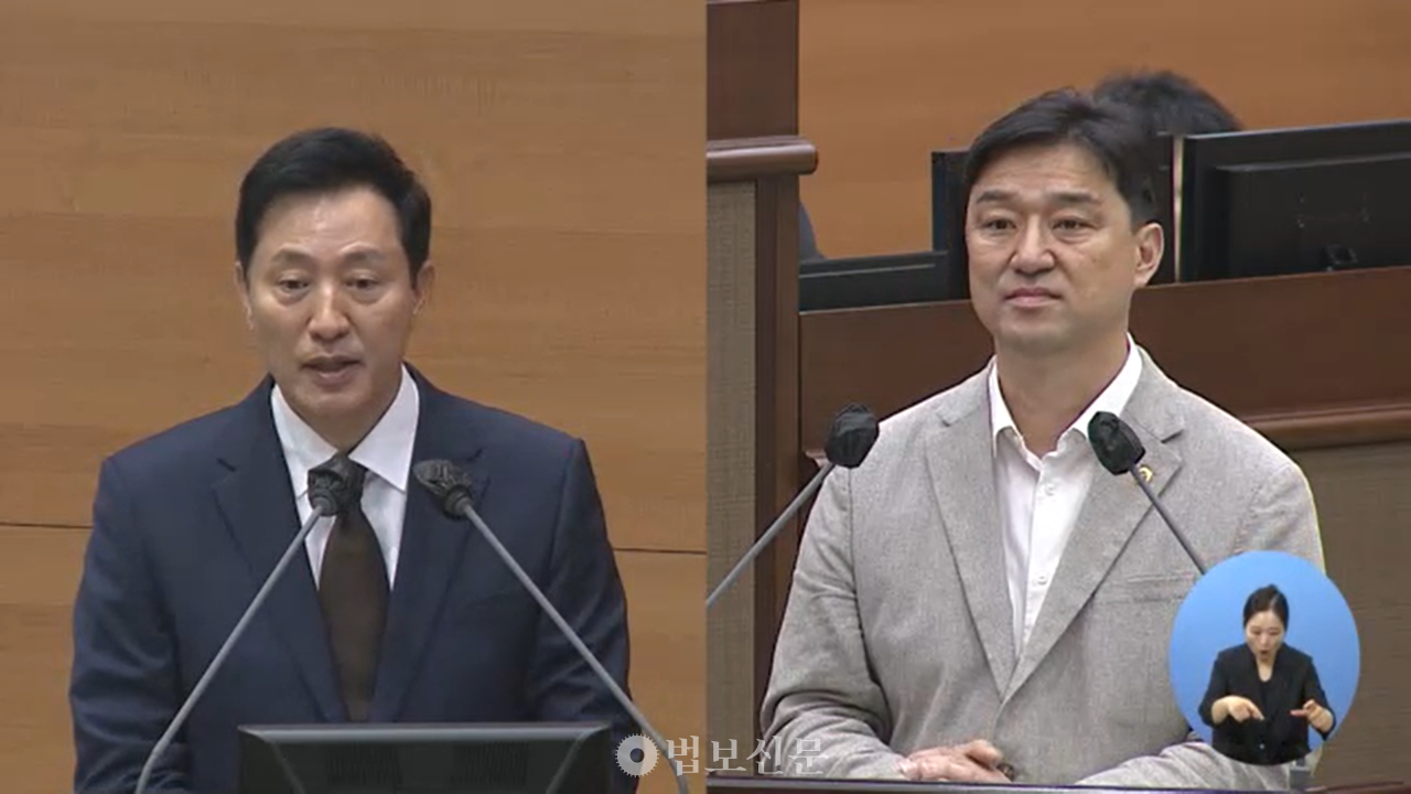 6월 11일정준호 더불어민주당 시의원의 질의.