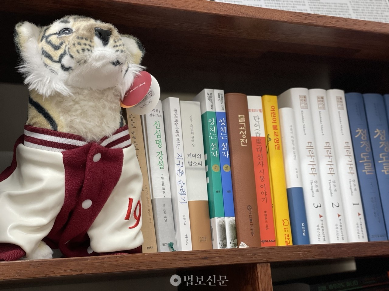 이승현 회장의 인팩코리아 집무실. 