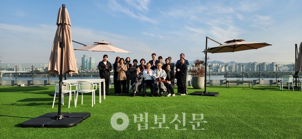 홍대선원 주지 준한 스님과 걷기명상.(2023.10)