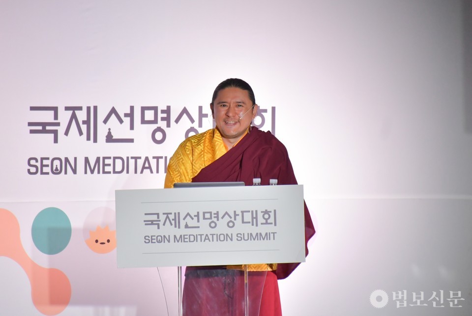 평화와 교육 팔모센터 설립자 직메 트린니(Tulku Jigme Thrinley) 린포체.