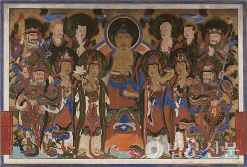 마하사 응진전 영산회상도. 사진제공=마하사.