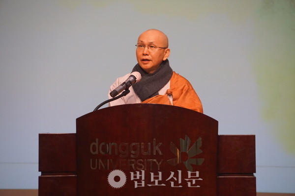 조계종 총무원 포교부장 남전 스님.