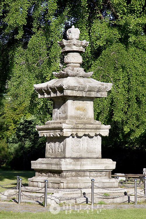 원주 법천사지 지광국사탑.