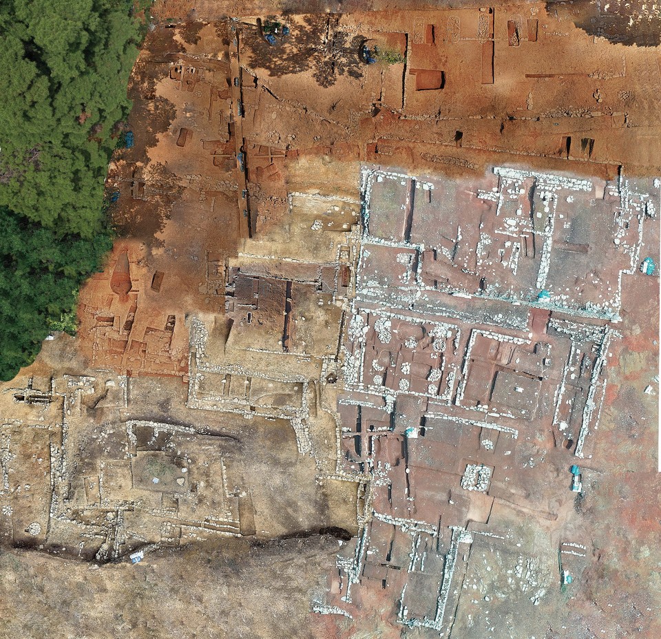 함안 의곡사지 전경.[불교문화유산연구소]