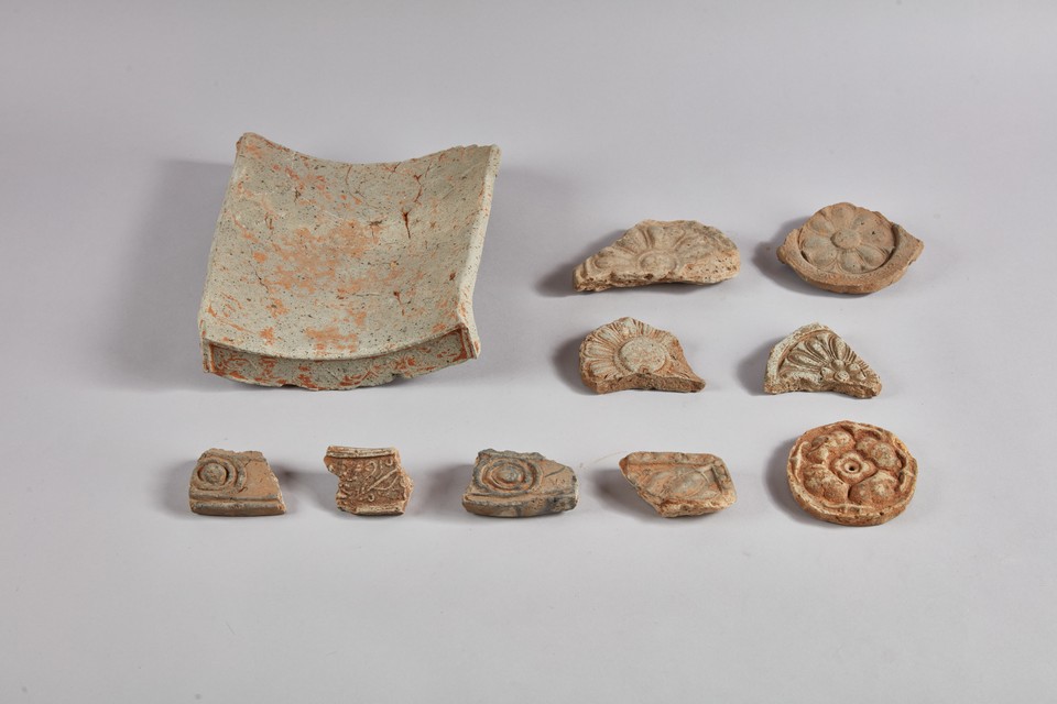 의곡사지 출토 막새.[불교문화유산연구소]